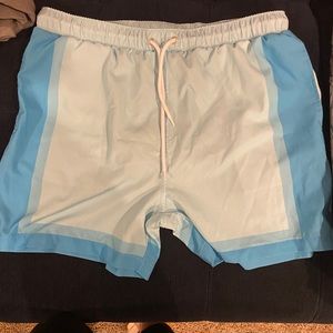 Blue shorts